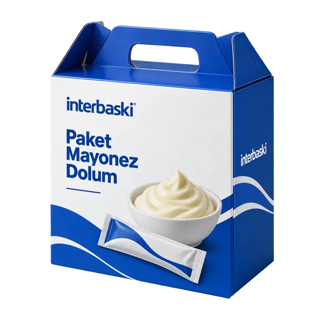 Interbaskı Paket Mayonez Dolum